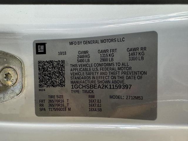 Used 2019 Chevrolet Colorado W/T w/ WT Convenience Package image 27