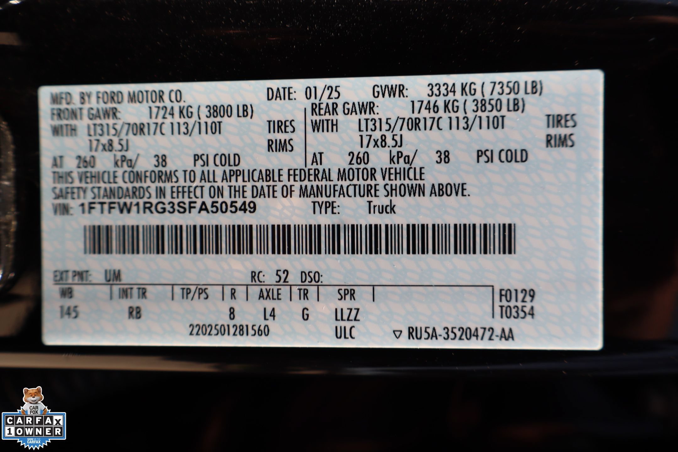 Certified 2025 Ford F150 Raptor AWD/4WD image 30