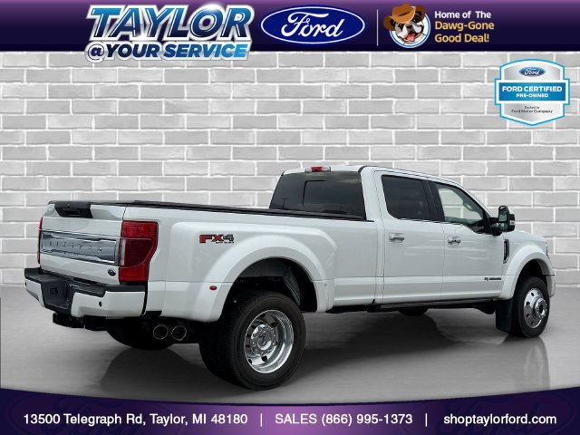 Certified 2022 Ford F450 Limited w/ FX4 Off-Road Package AWD/4WD image 3