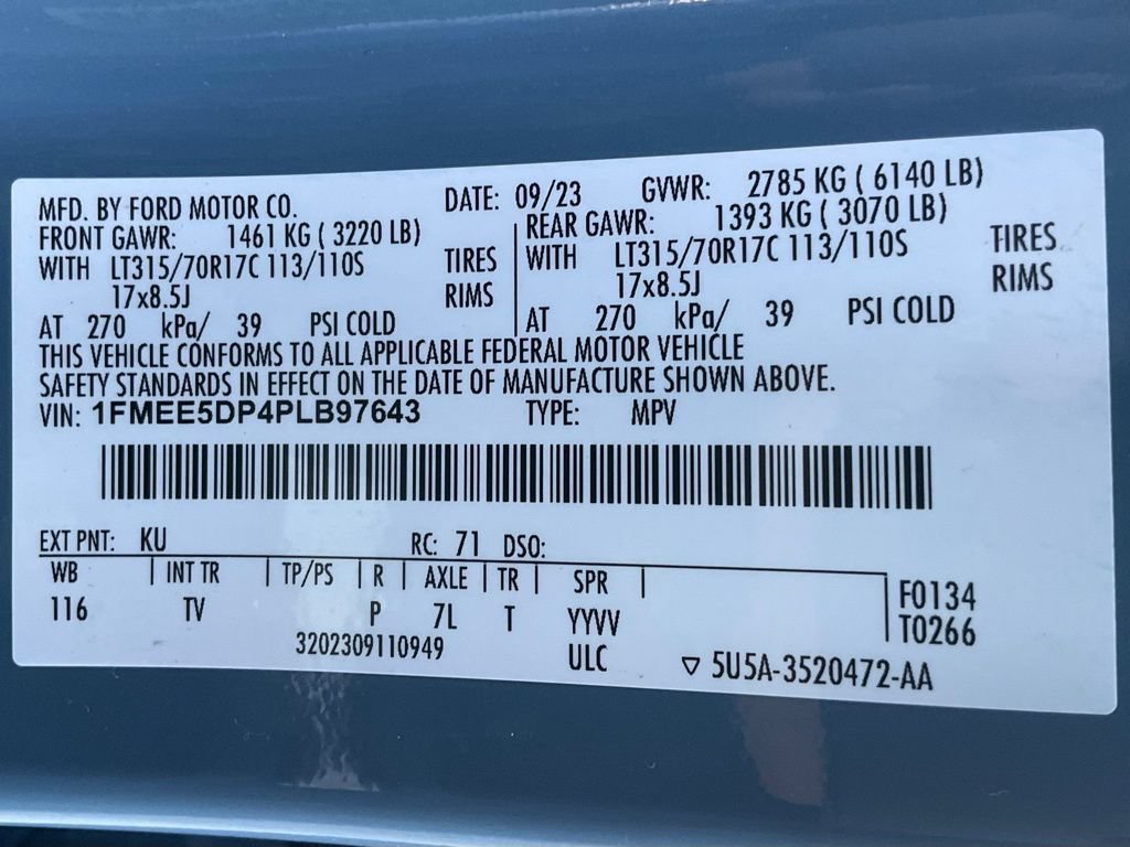Certified 2023 Ford Bronco Wildtrak AWD/4WD image 67