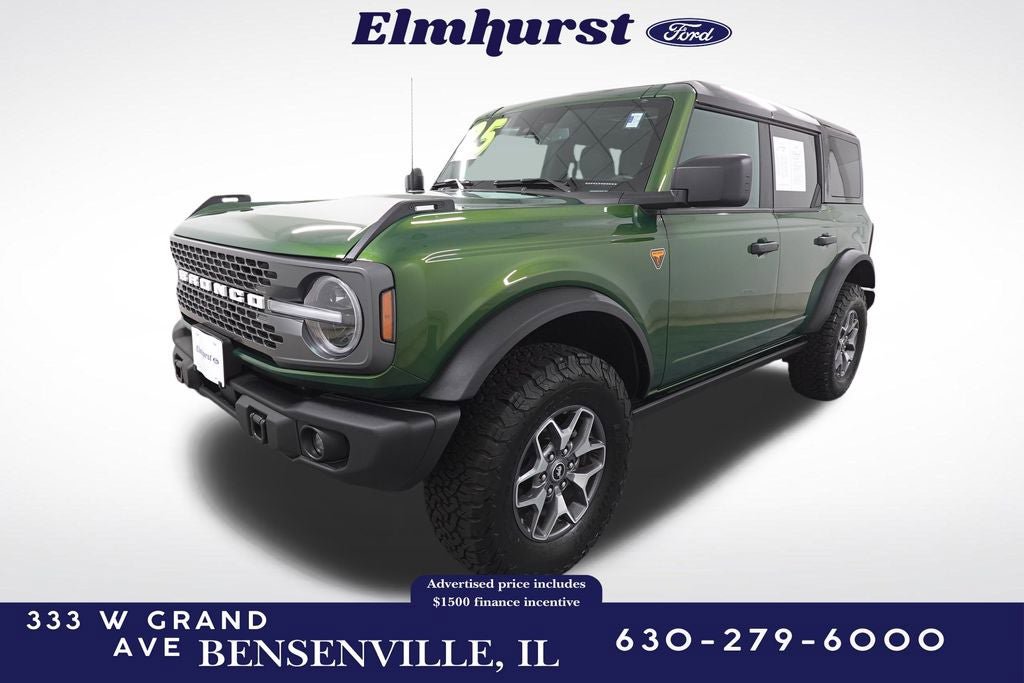 Certified 2025 Ford Bronco Badlands AWD/4WD image 1