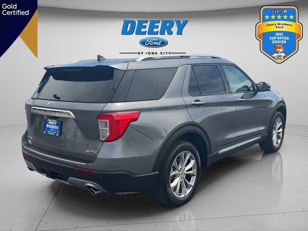 Certified 2023 Ford Explorer Limited w/ Limited Technology Package AWD/4WD image 9