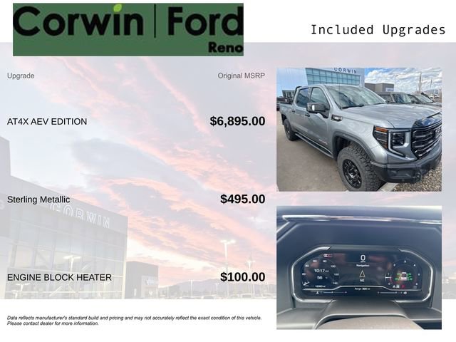 Used 2024 GMC Sierra 1500 AT4X w/ AT4X AEV Edition image 3