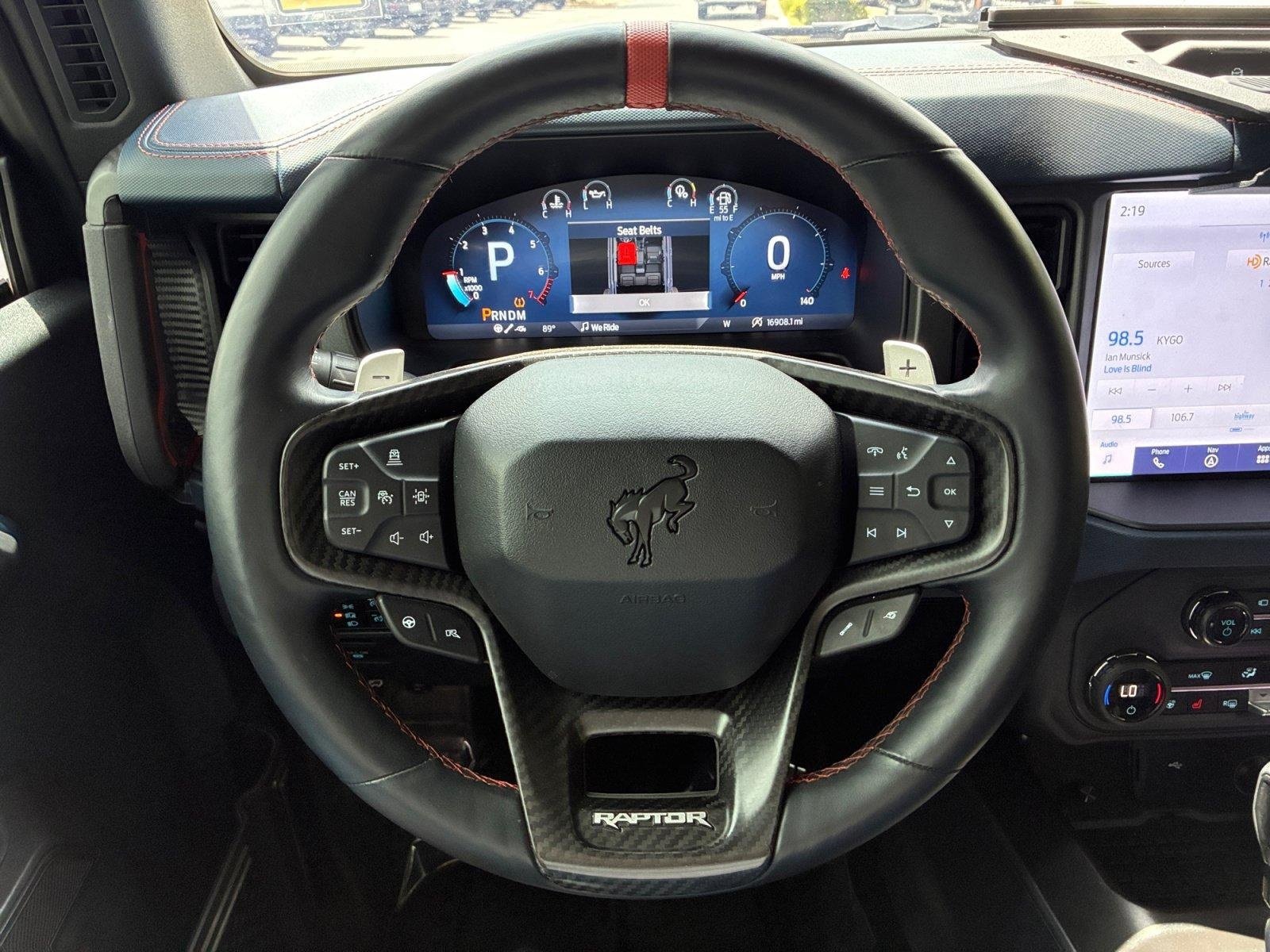 Certified 2024 Ford Bronco Raptor w/ Interior Carbon Fiber Pack 6 AWD/4WD image 9