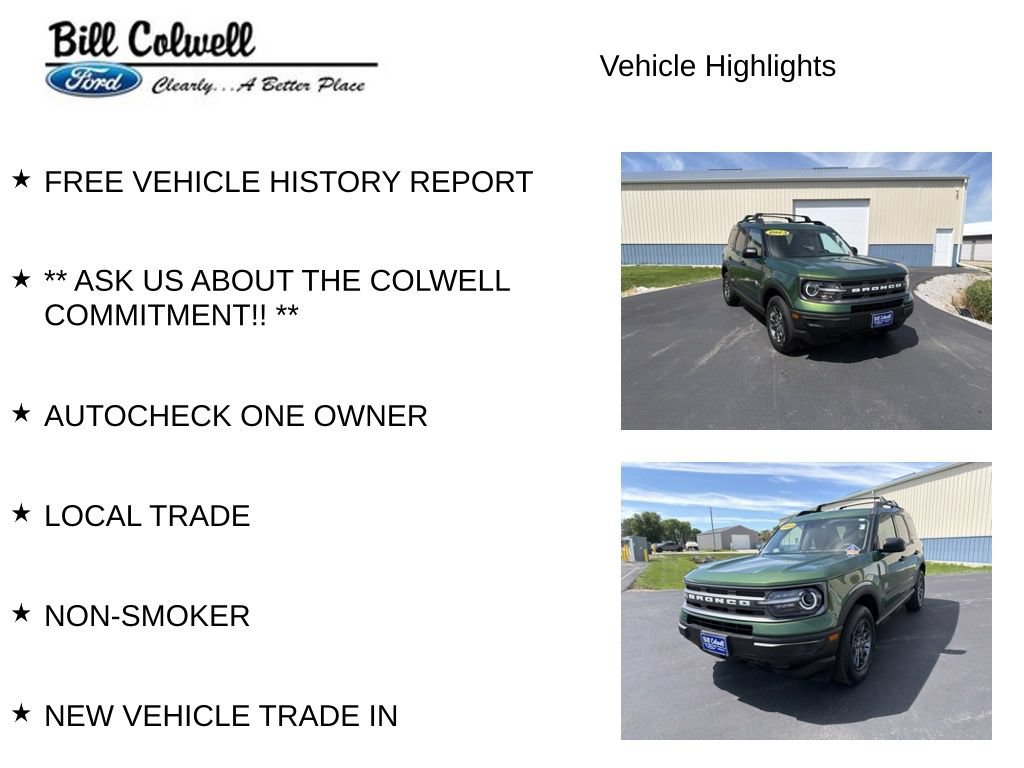 Certified 2023 Ford Bronco Sport Big Bend AWD/4WD image 11