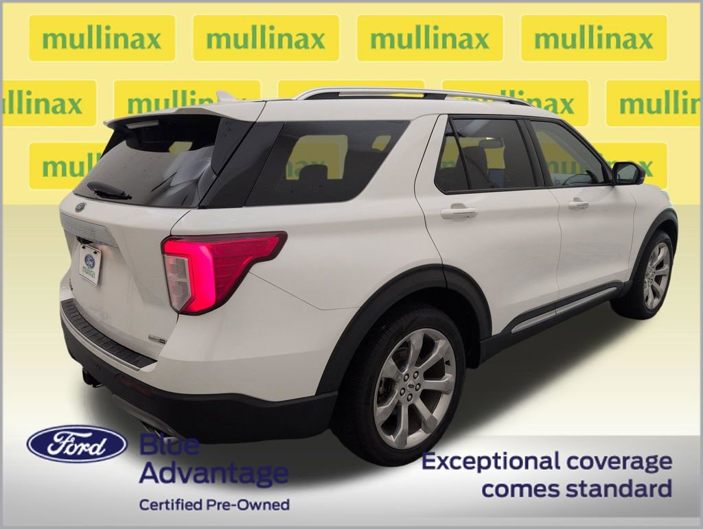 Certified 2020 Ford Explorer Platinum w/ Premium Technology Package AWD/4WD image 3