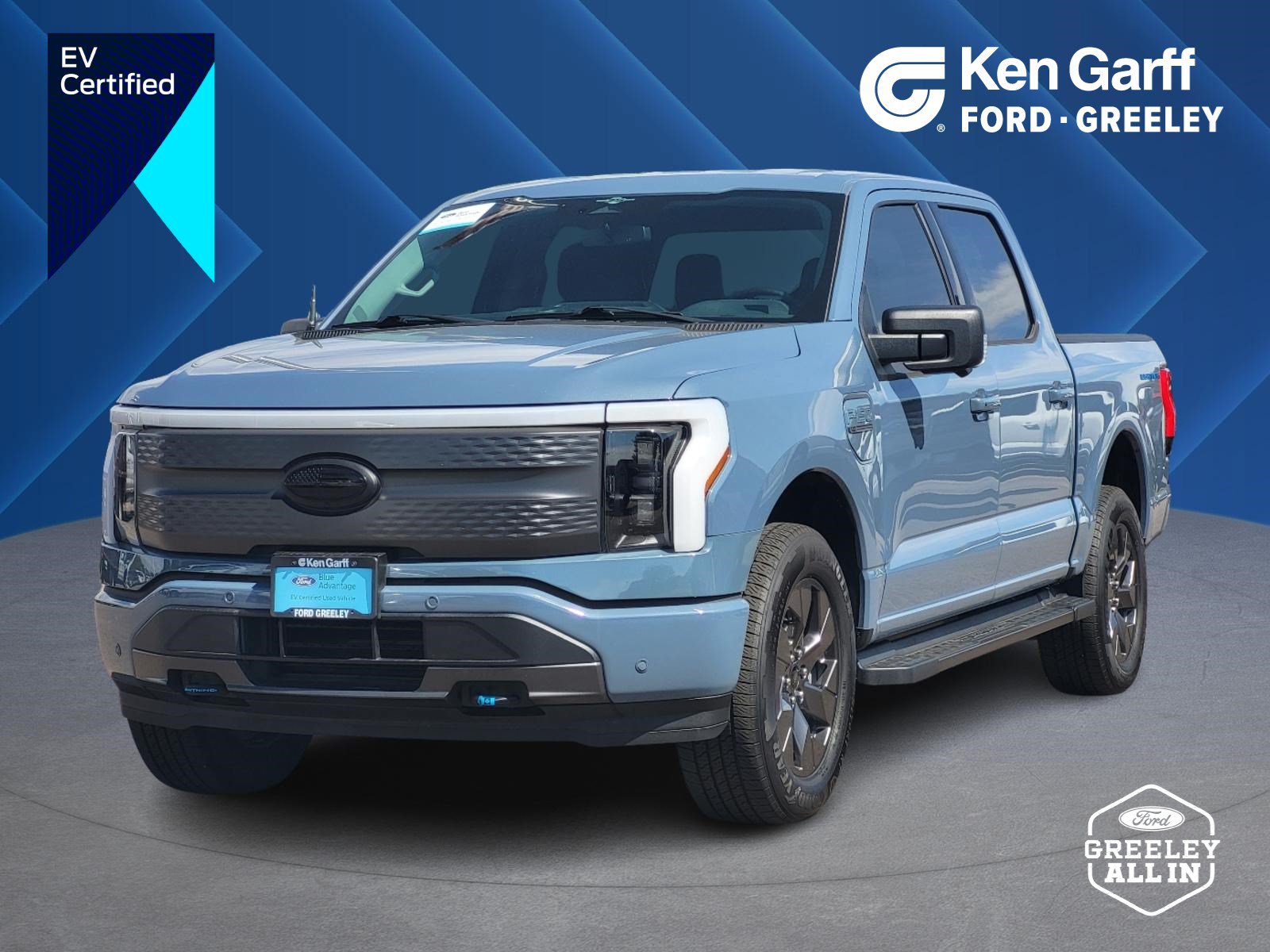 Certified 2023 Ford F150 Lightning XLT w/ Equipment Group 312A High AWD/4WD image 1