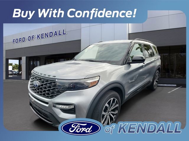 Certified 2022 Ford Explorer ST-Line w/ Class IV Trailer Tow Package RWD image 1