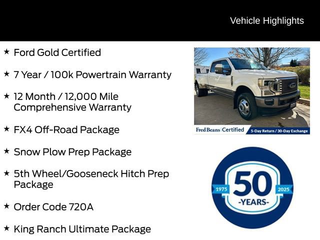 Certified 2021 Ford F350 King Ranch w/ King Ranch Ultimate Package image 10