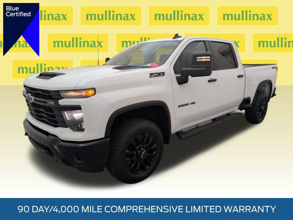 Used 2025 Chevrolet Silverado 2500 Custom w/ Custom Blackout Package image 1