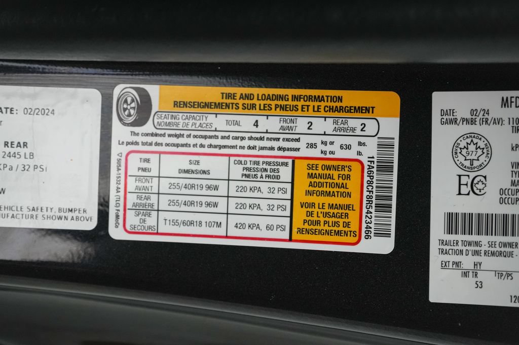 Certified 2024 Ford Mustang GT Premium RWD image 34