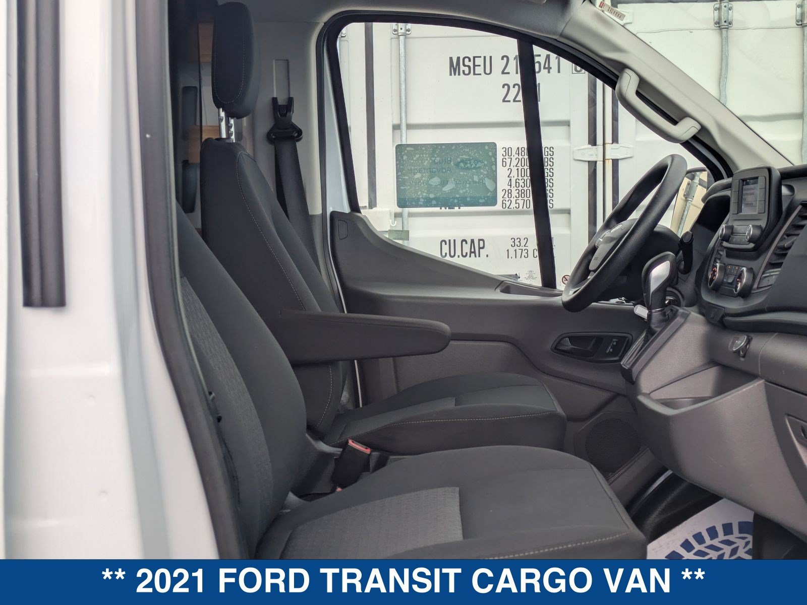 Certified 2021 Ford Transit 250 Low Roof w/ Exterior Upgrade Package RWD image 17
