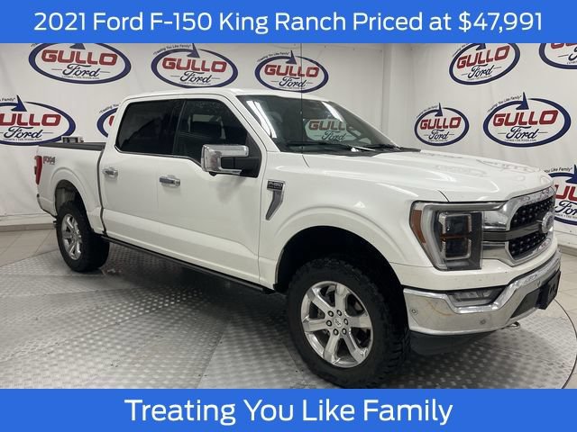 Certified 2021 Ford F150 King Ranch w/ Equipment Group 601A High