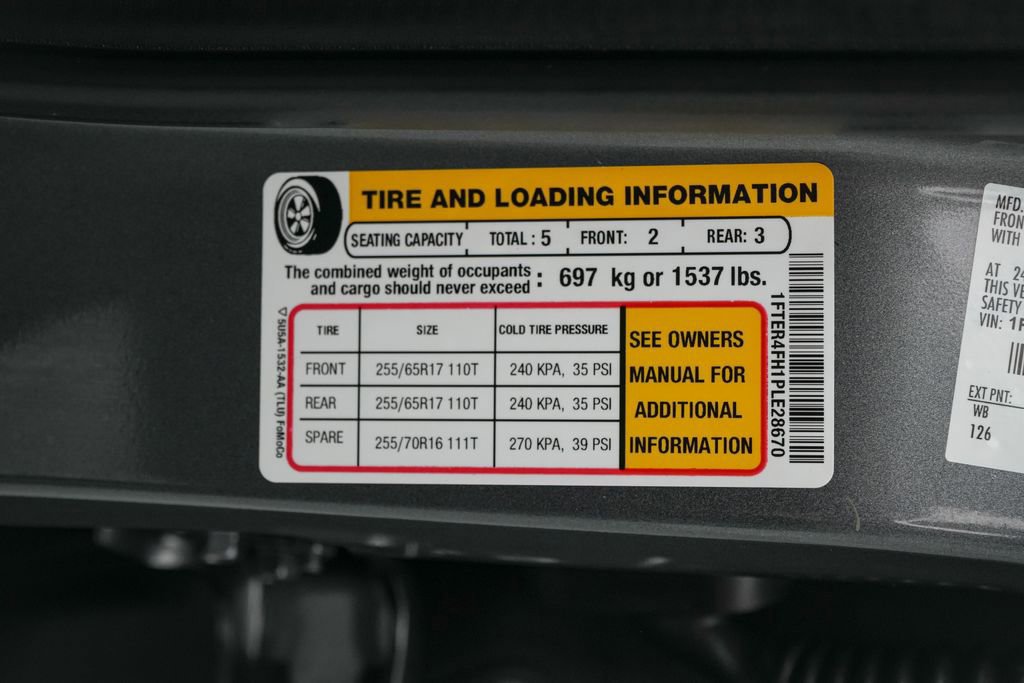 Certified 2023 Ford Ranger XLT w/ Equipment Group 301A Mid AWD/4WD image 22
