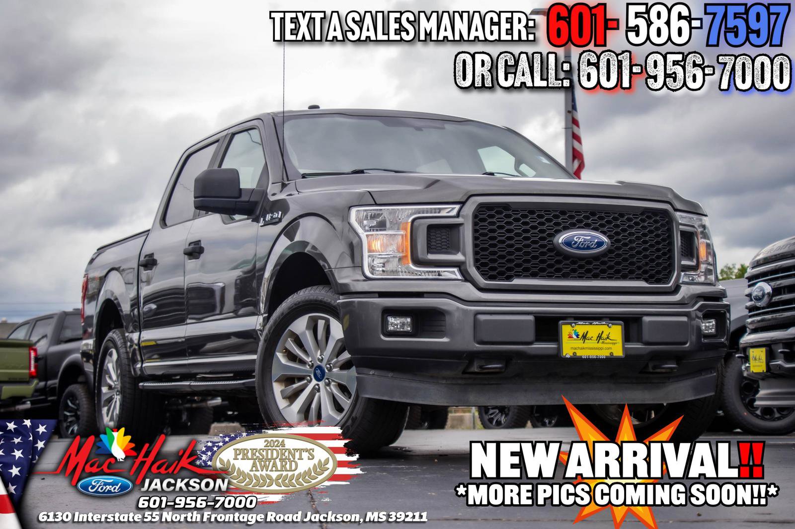 Certified 2018 Ford F150 XL w/ Equipment Group 101A Mid AWD/4WD image 1