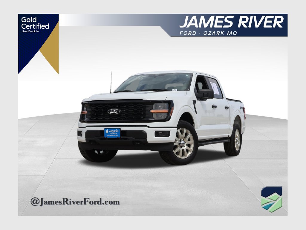 Certified 2025 Ford F150 STX w/ STX Black Appearance Package AWD/4WD 360° Tour
