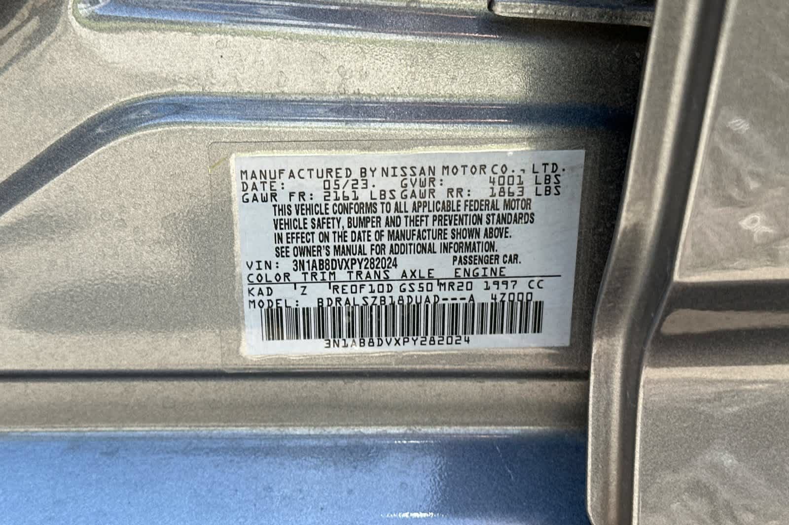 Used 2023 Nissan Sentra SR w/ SR Premium Package FWD image 28