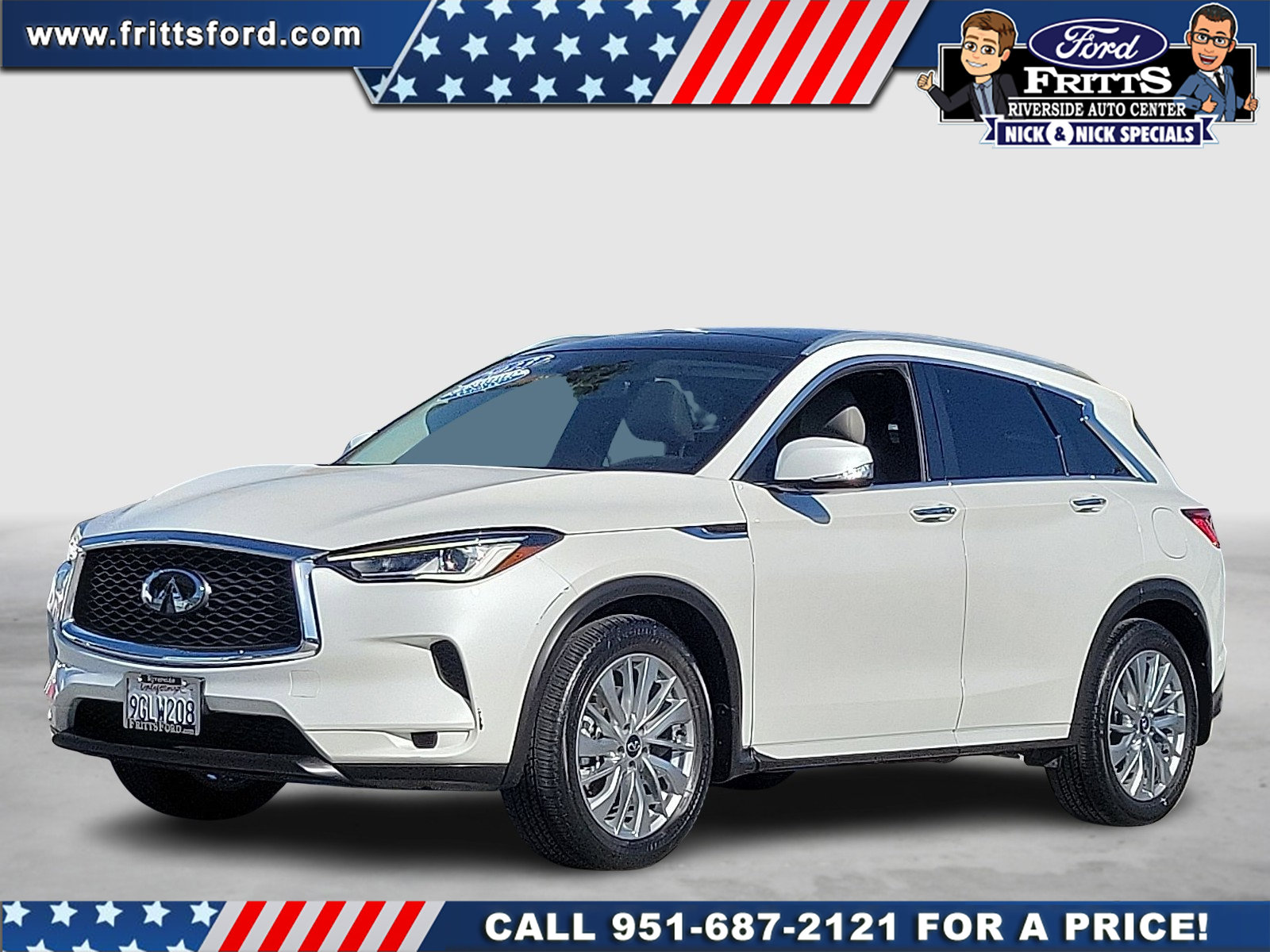 Used 2023 INFINITI QX50 Luxe FWD image 1