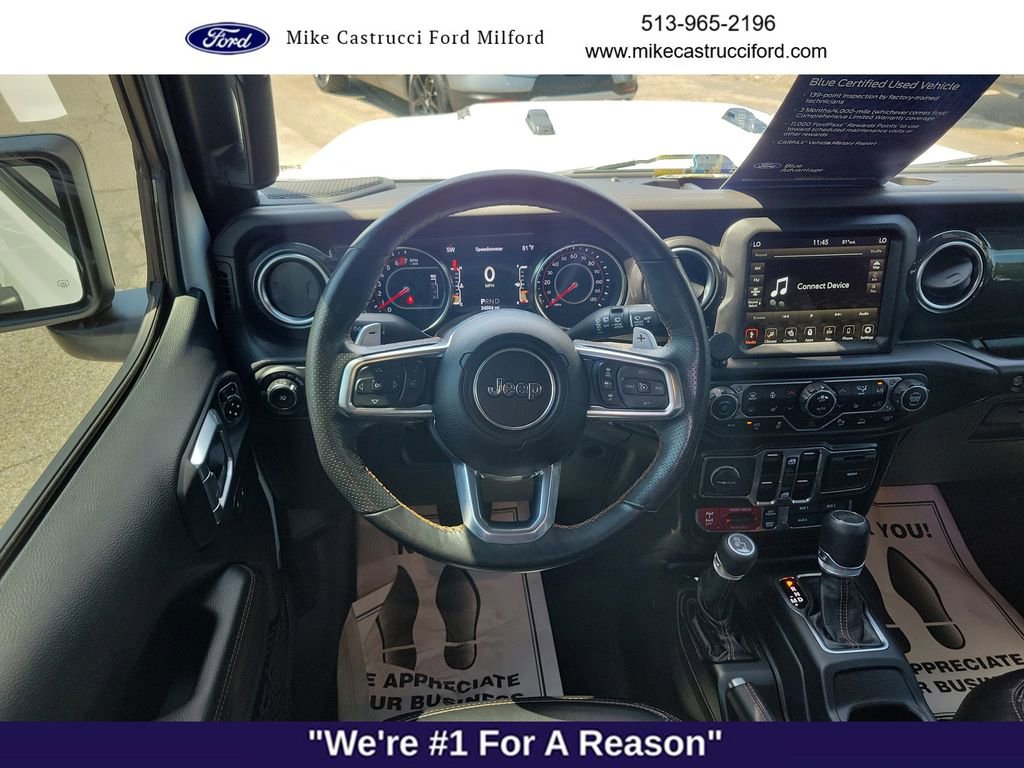 Used 2021 Jeep Wrangler Unlimited Rubicon w/ Trailer Tow Package AWD/4WD image 11