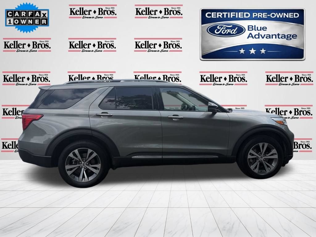 Certified 2020 Ford Explorer Platinum w/ Premium Technology Package AWD/4WD image 8
