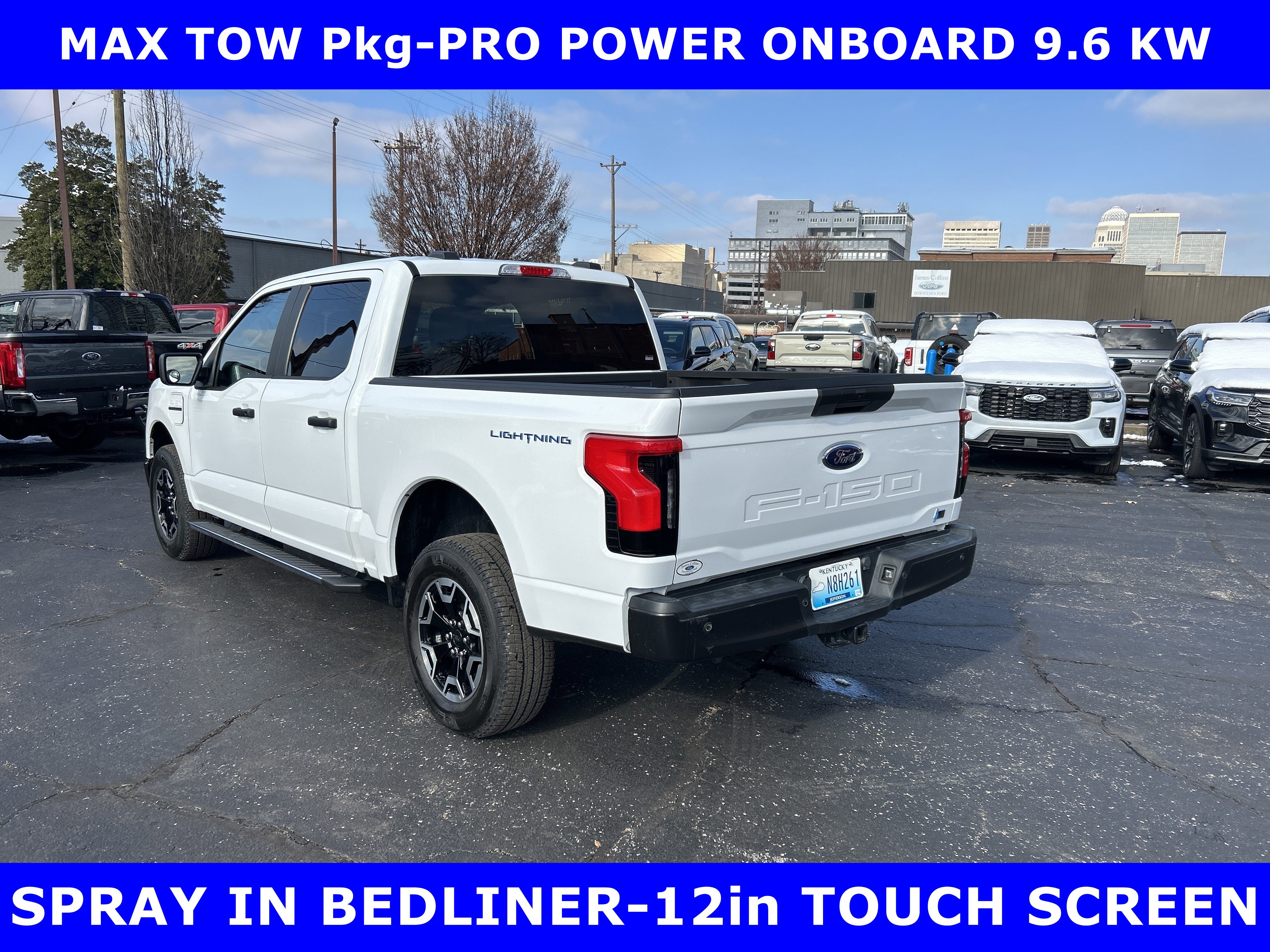 Certified 2022 Ford F150 Lightning Pro w/ Max Trailer Tow Package image 2
