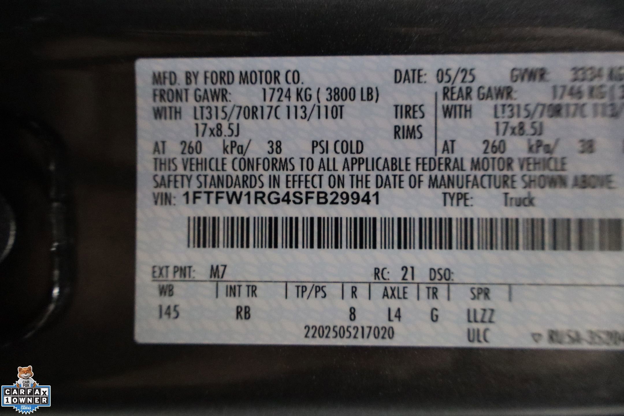 Certified 2025 Ford F150 Raptor image 32