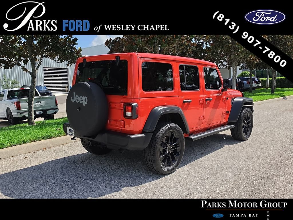 Used 2023 Jeep Wrangler Unlimited Sport w/ Sun And Sound Package AWD/4WD image 4