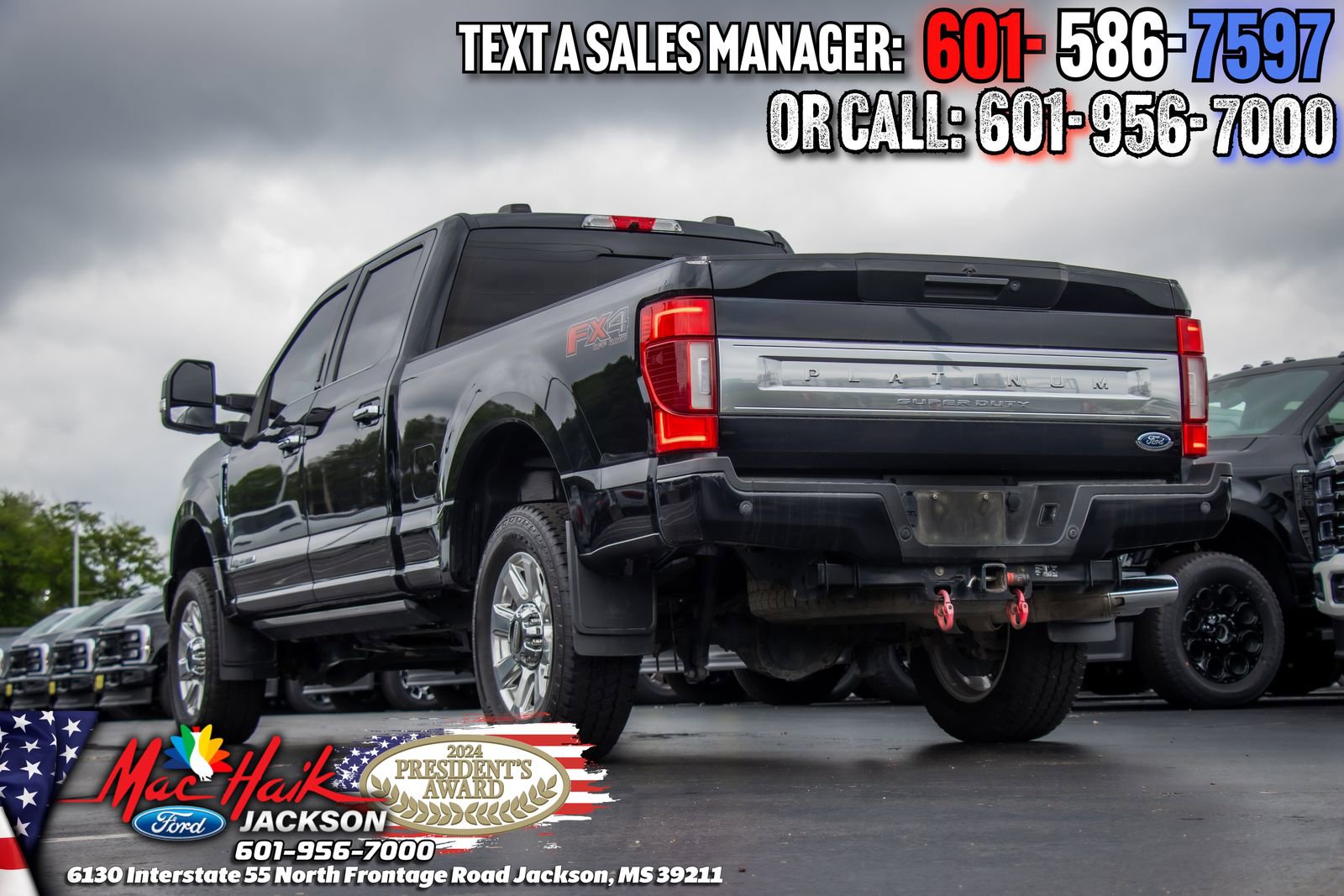 Certified 2022 Ford F250 Platinum w/ FX4 Off-Road Package AWD/4WD image 5