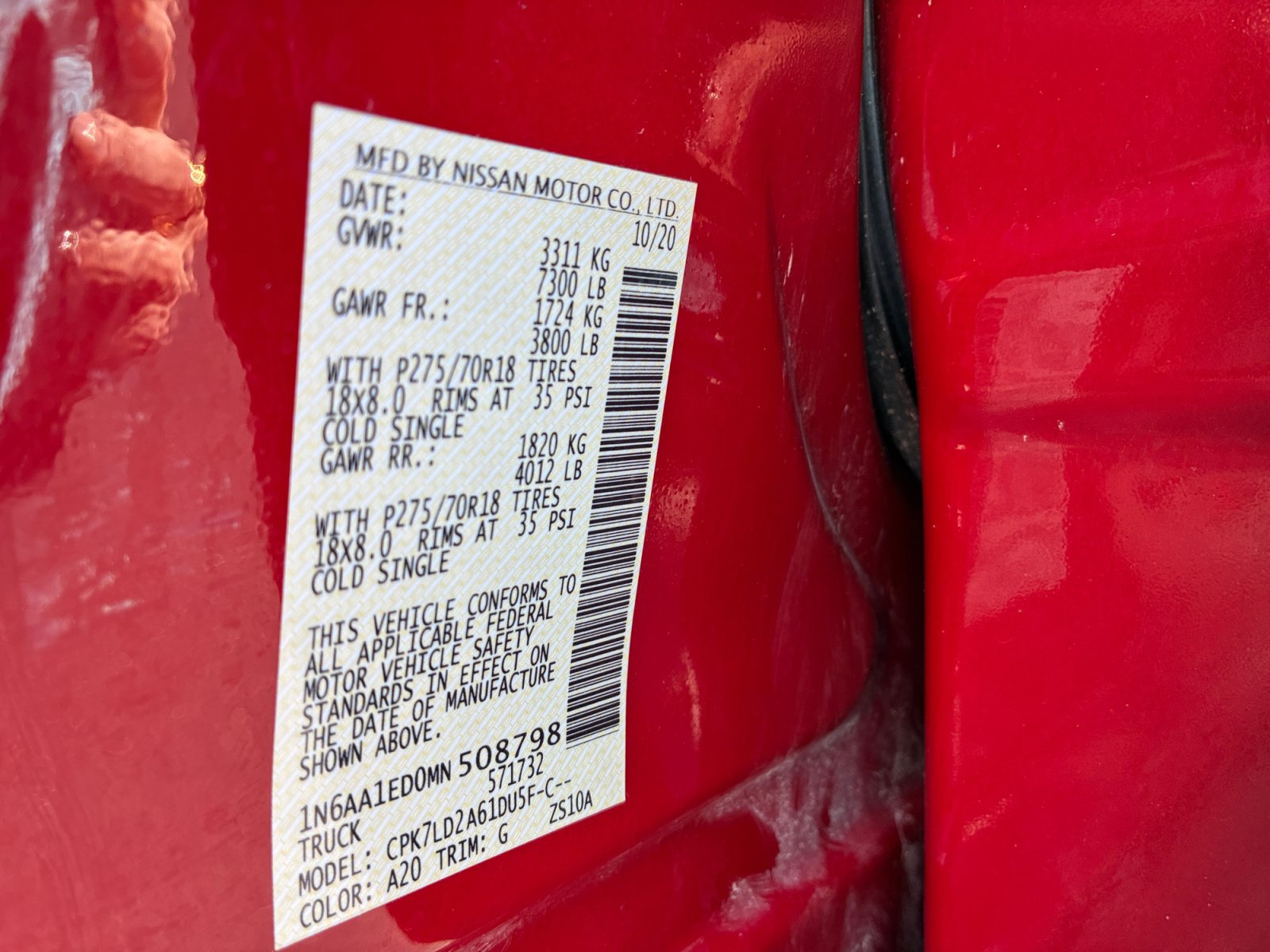 Used 2021 Nissan Titan PRO-4X w/ Pro-4x Convenience Package AWD/4WD image 25