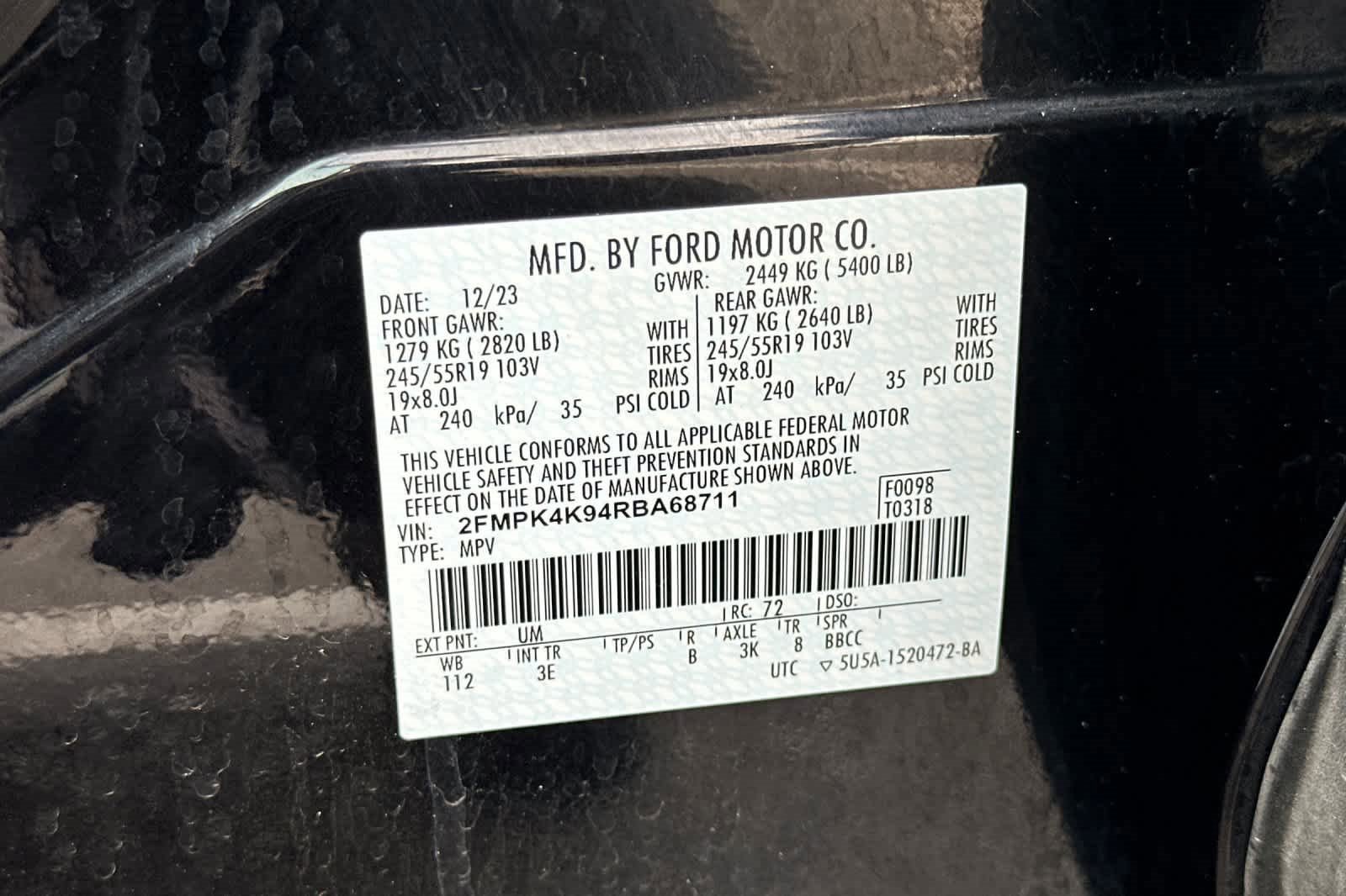 Certified 2024 Ford Edge Titanium image 30