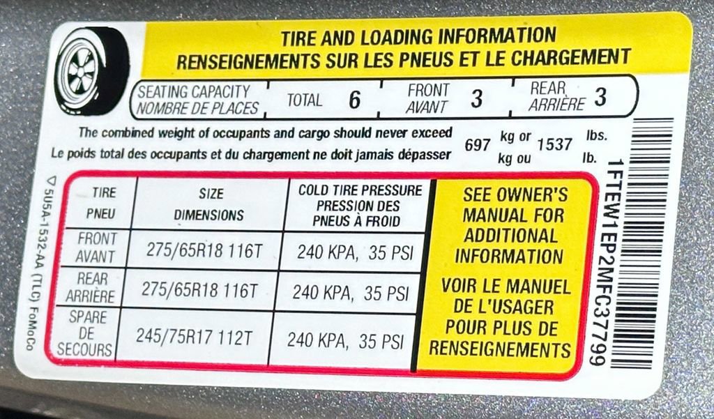 Certified 2021 Ford F150 XLT w/ Equipment Group 301A Mid image 56