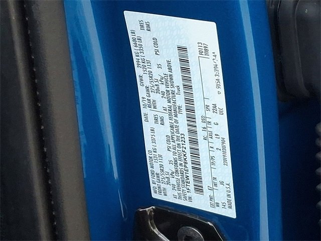 Certified 2019 Ford F150 XL w/ Equipment Group 101A Mid image 27