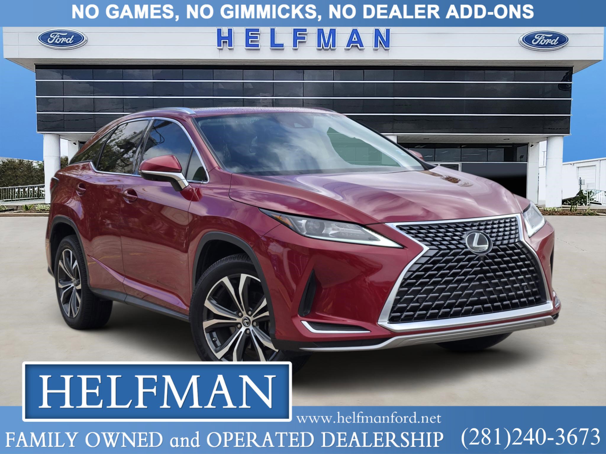 Used 2021 Lexus RX 350 FWD w/ Premium Package