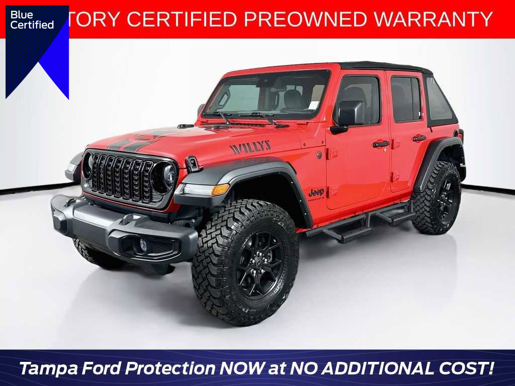 Used 2024 Jeep Wrangler Unlimited Sport AWD/4WD image 1