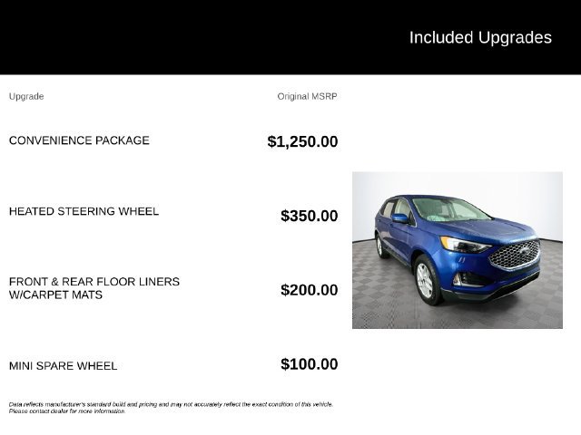 Certified 2024 Ford Edge SEL w/ Convenience Package AWD/4WD image 6