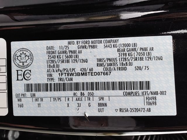Certified 2026 Ford F350 Platinum w/ Platinum Plus Package AWD/4WD image 25