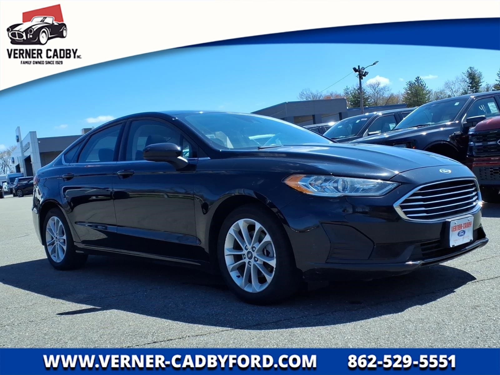 Certified 2020 Ford Fusion SE FWD image 1