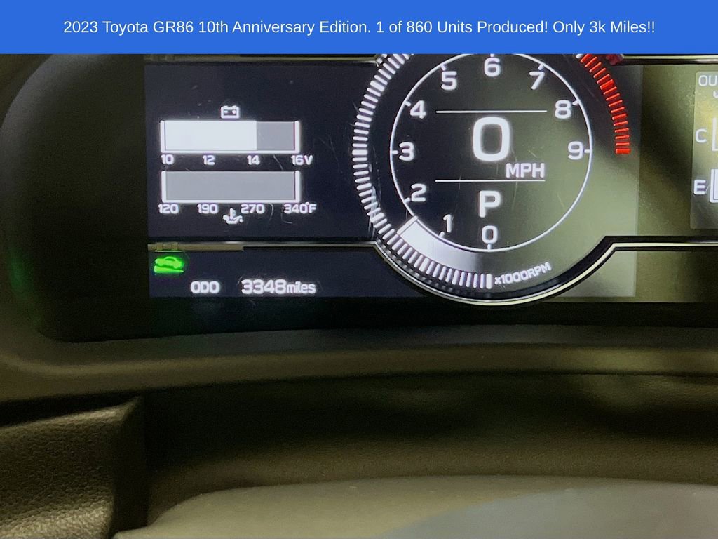 Used 2023 Toyota GR86 10th Anniversary SE image 13