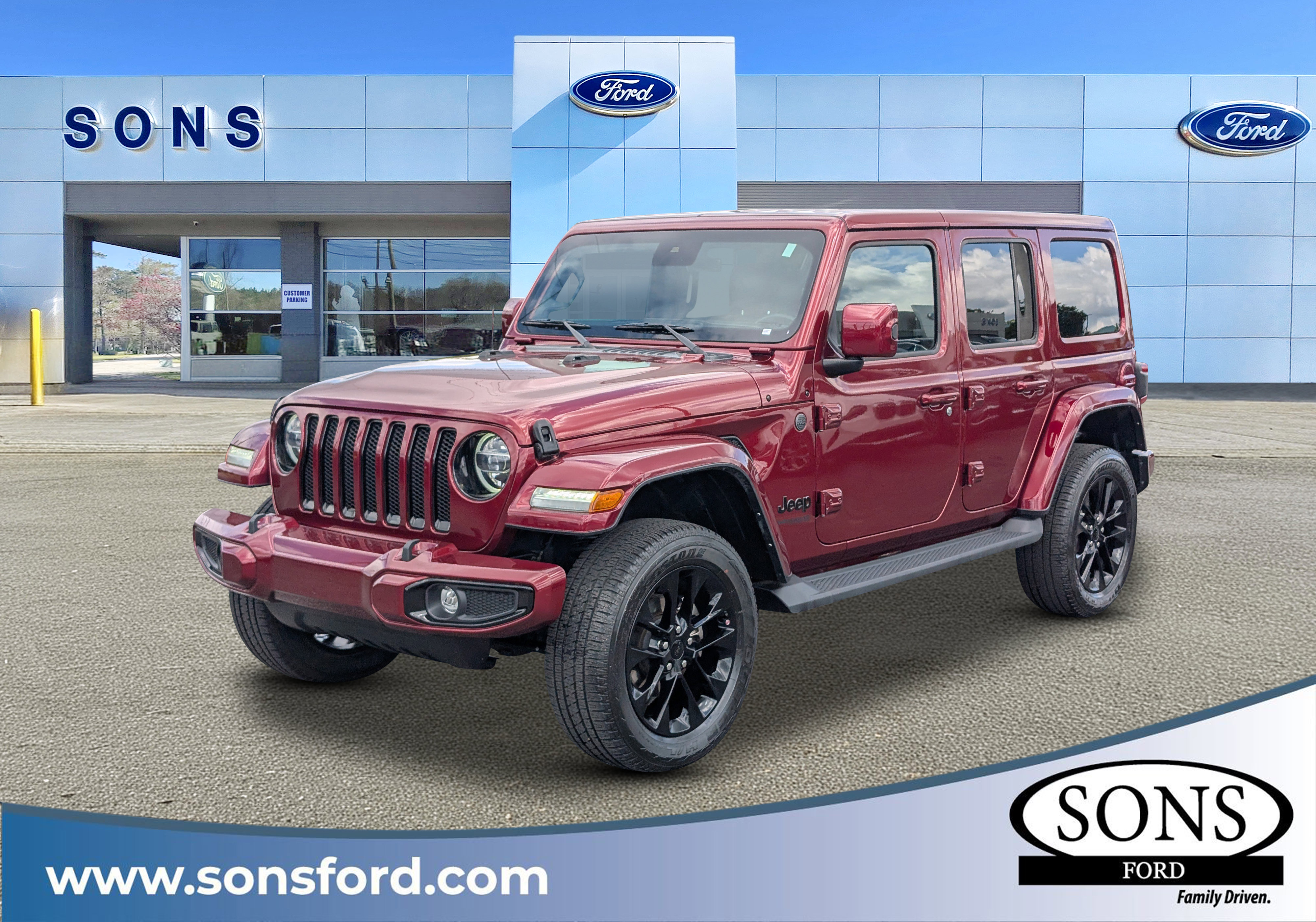 Used 2021 Jeep Wrangler Unlimited Sahara