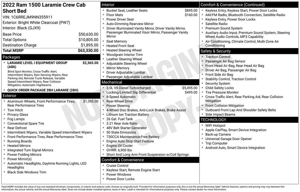 Used 2022 RAM 1500 Laramie image 10