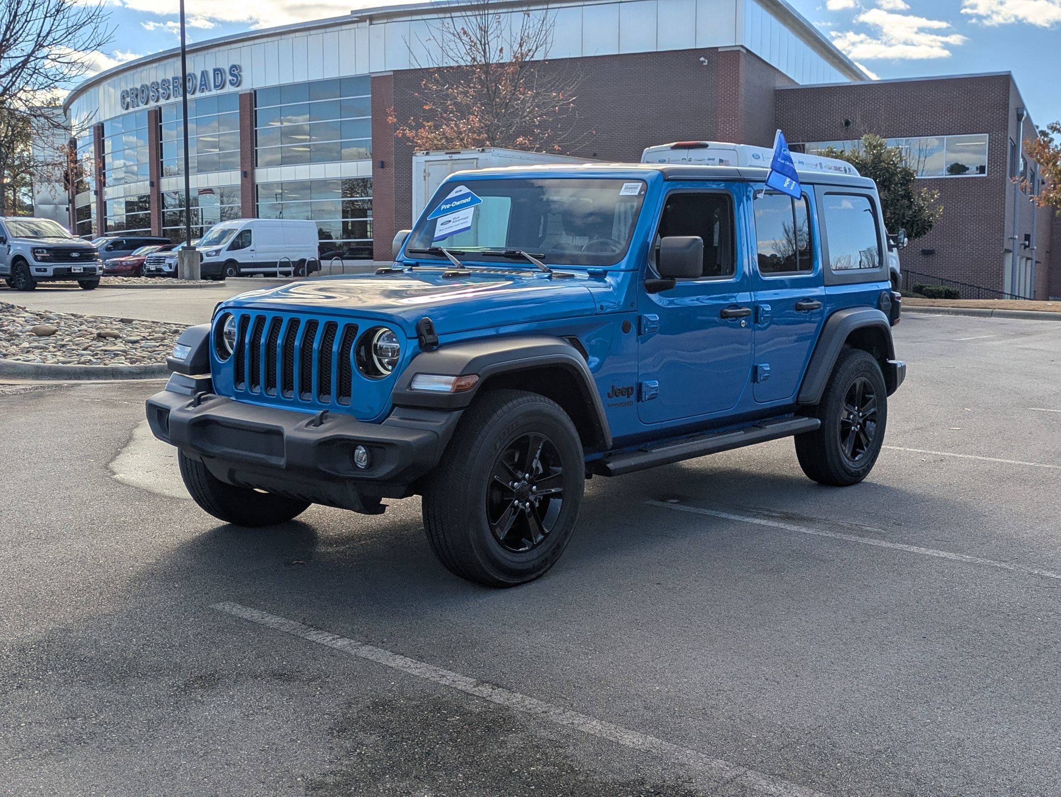 Used 2021 Jeep Wrangler Unlimited Sport w/ LED Headlamp & Fog Lamp Group image 8
