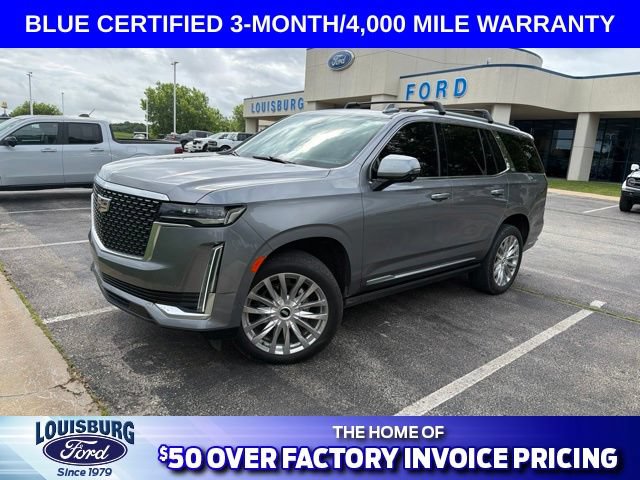Used 2021 Cadillac Escalade Premium Luxury w/ Driver Assist Tech Package AWD/4WD image 1