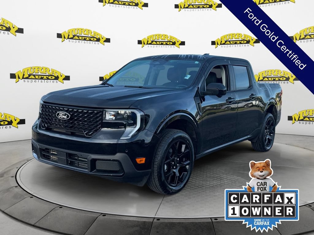 Certified 2025 Ford Maverick Lariat w/ Black Appearance Package AWD/4WD image 1