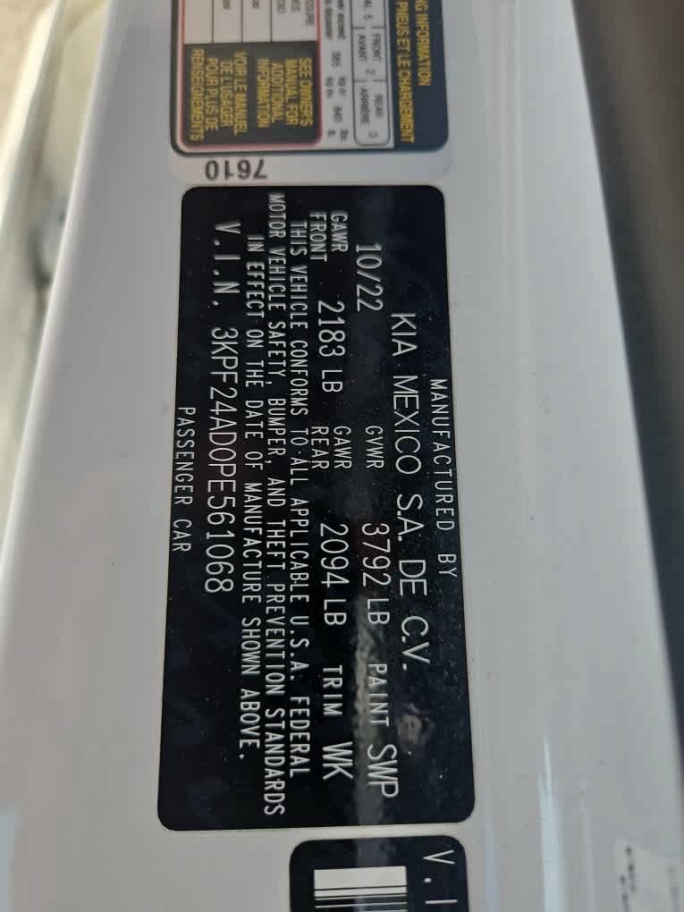 Used 2023 Kia Forte LXS FWD image 21