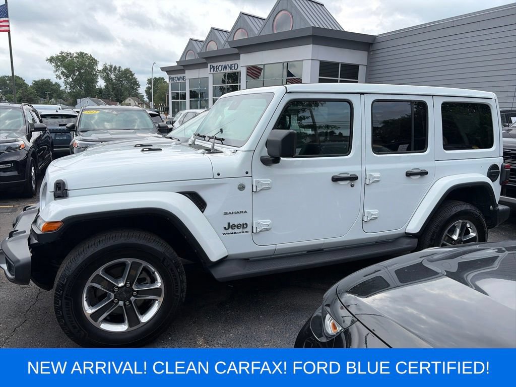 Used 2023 Jeep Wrangler Unlimited Sahara w/ Safety Group AWD/4WD image 2