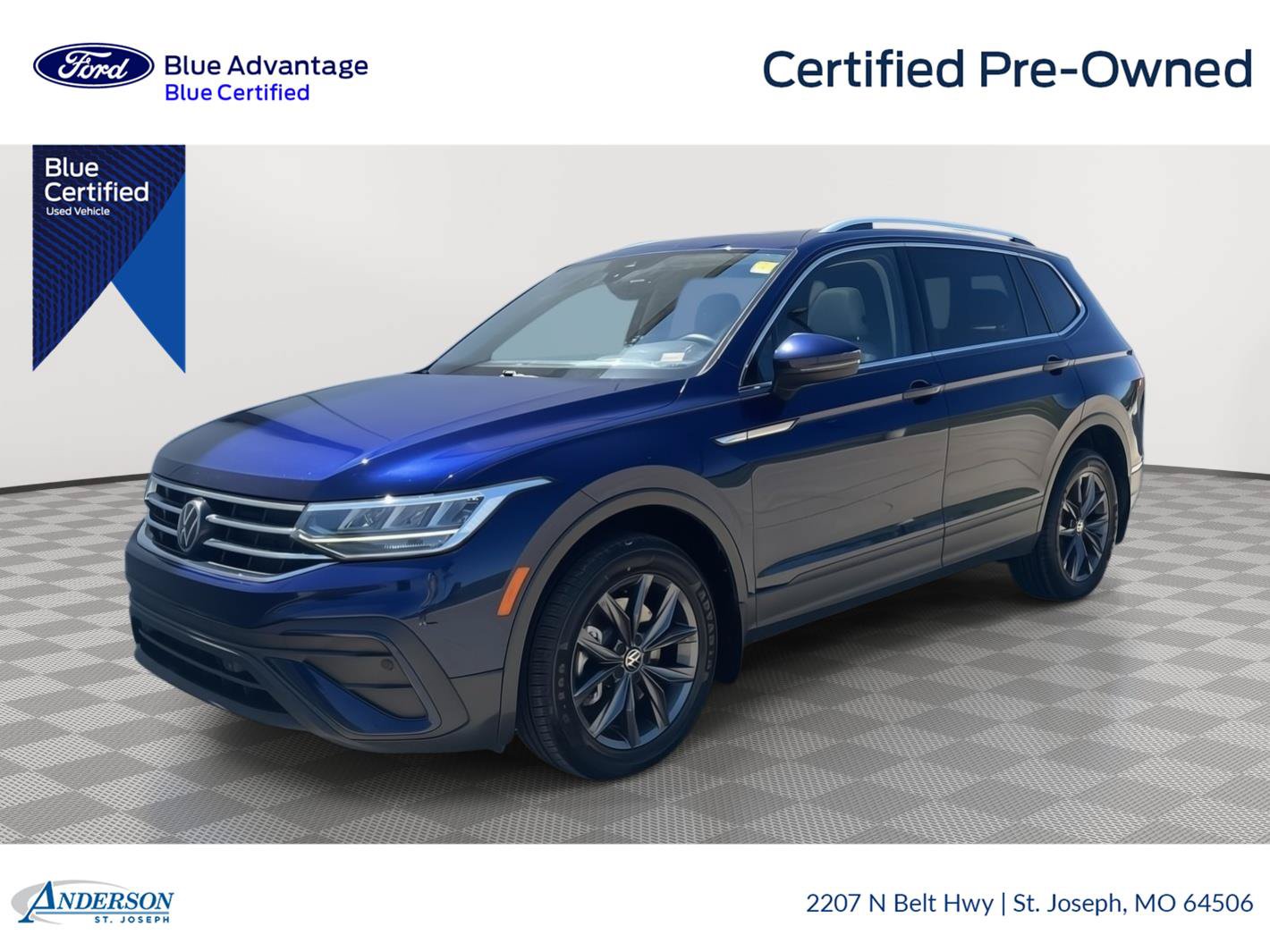 Used 2022 Volkswagen Tiguan SE AWD/4WD image 1