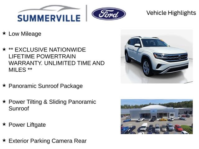 Used 2023 Volkswagen Atlas SE w/ Panoramic Sunroof Package FWD image 2