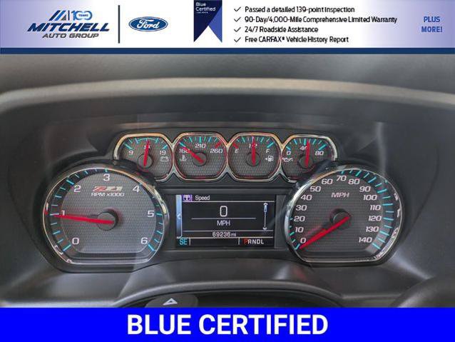 Used 2018 Chevrolet Silverado 1500 LTZ Z71 w/ Midnight Edition AWD/4WD image 18