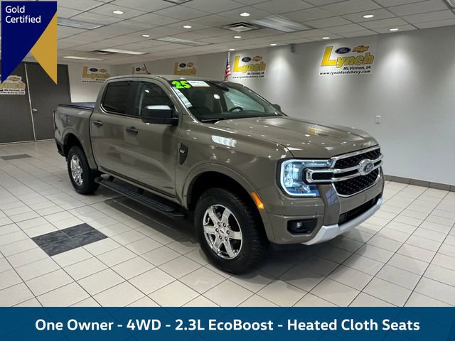 Certified 2025 Ford Ranger XLT w/ Equipment Group 301A High AWD/4WD image 1