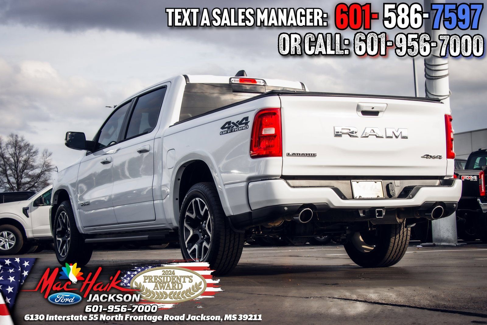 Used 2025 RAM 1500 Laramie w/ Sport Appearance Package image 2